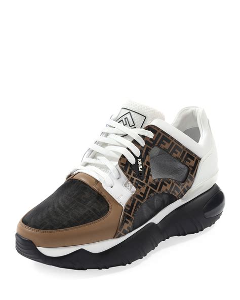 fendi mens trainers|fendi men's sneakers.